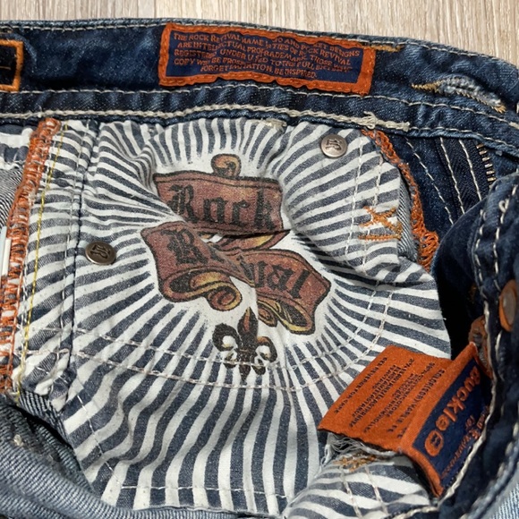 Rock Revival Karlie Capri 👖 Jeans SIZE 25🛍 - Picture 8 of 11